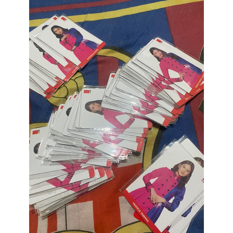 photocard jkt48 mng nice to see you chika kathrina shani gracia zee azizi HKJ
