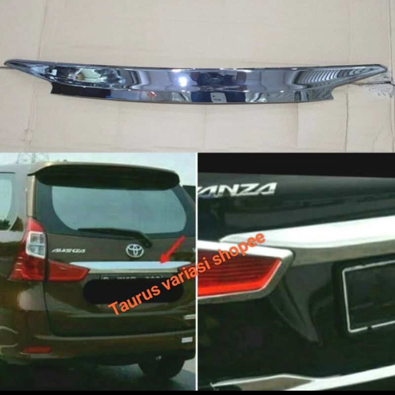 Trunk lid Trunklid /Lis List Pintu Bagasi/Cover Handle Pintu Belakang/Bagasi Mobil grand Avanza/ gre