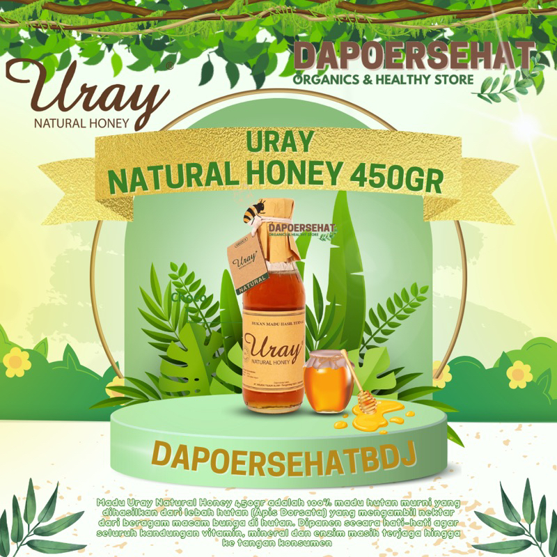 

MADU URAY - Natural Honey 450gr