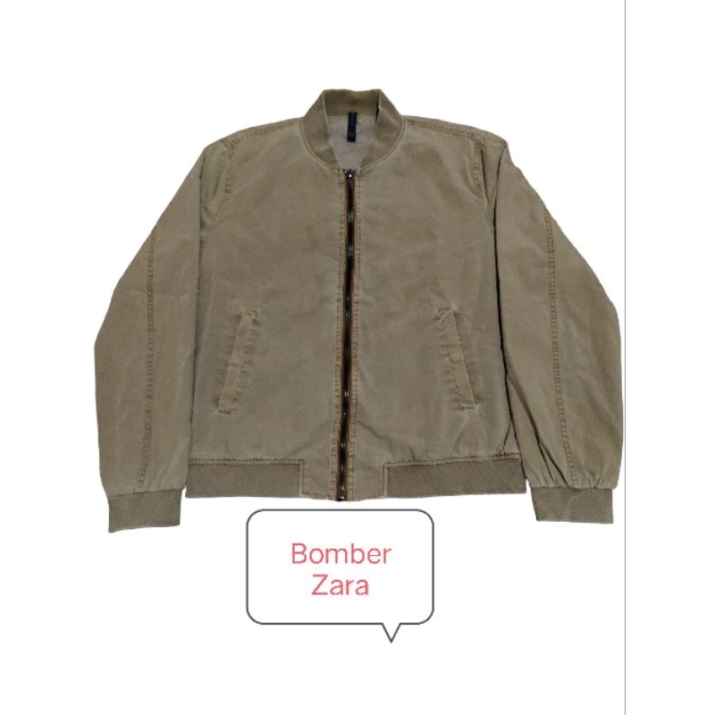 JAKET BOMBER ZARA