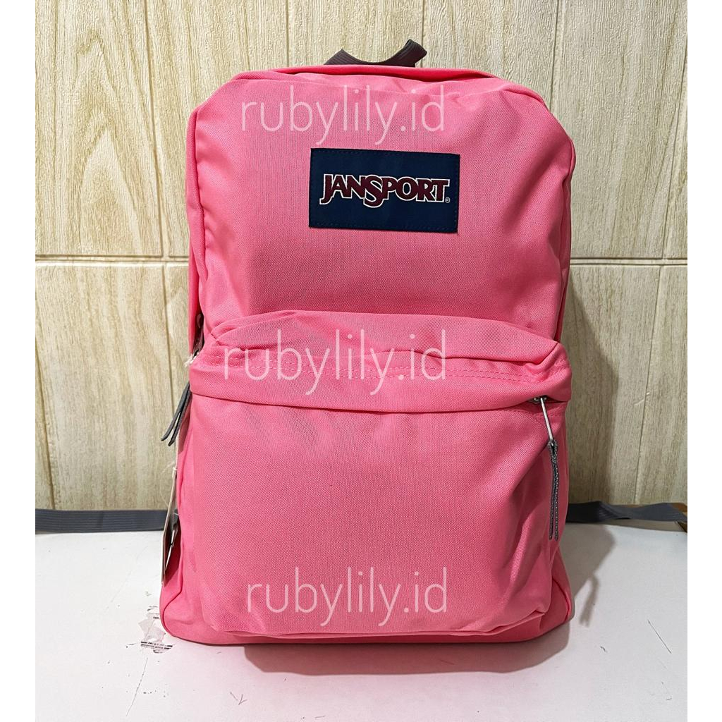 (ORIGINAL) Tas Jansport Superbreak Strawberry Pink