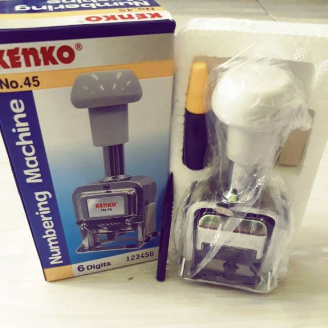 

KENKO Numerator 6digit KENKO-45/Automatic Number Machine/Stempel Angka Otomatis