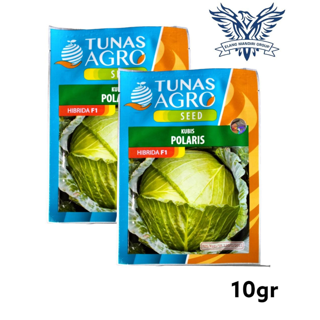 POLARIS 10 gr BENIH KUBIS Terbaik Bibit Sayuran Unggul Tunas Agro