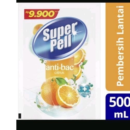 Super pell superpell 500ml citrus antibacterial dan apple 280ml