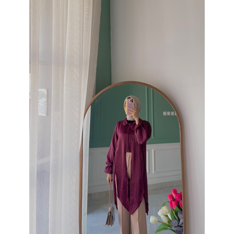 Khanza tunik / tunik slit