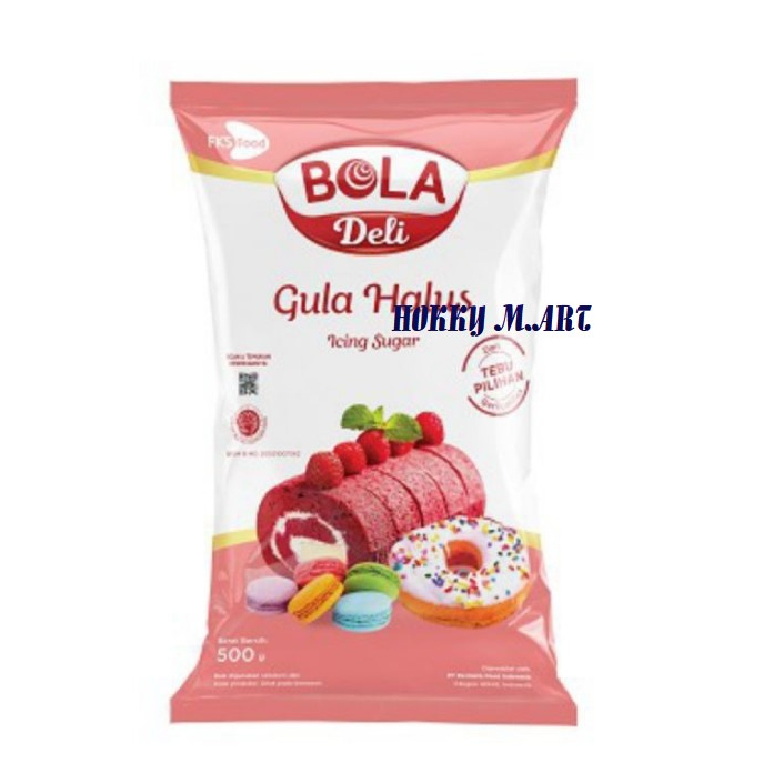 

BOLA DELI Gula Halus 500 gr HALAL / Tepung Gula Halus / gula donat