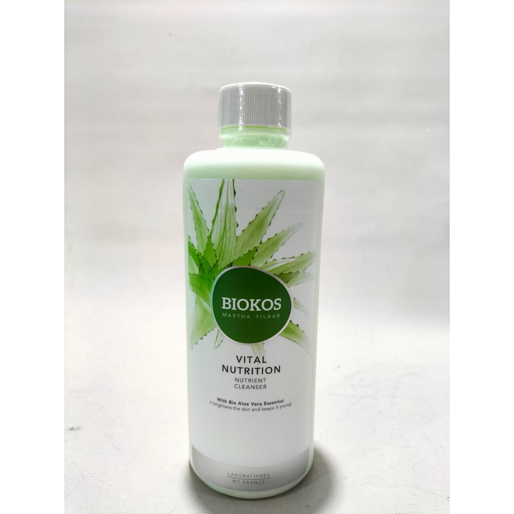 Biokos VN Nutrient Cleanser 460gr / Pembersih Wajah BIOKOS Vital Nutrition Milk Cleanser