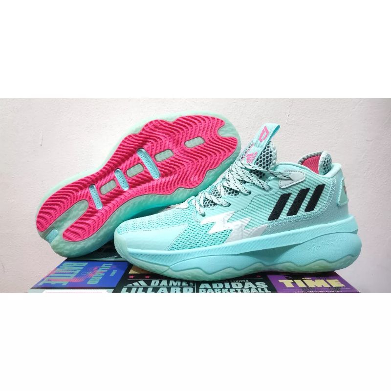 SEPATU BASKET ADIDAS DAME 8 LOW RESPECT MY NAME