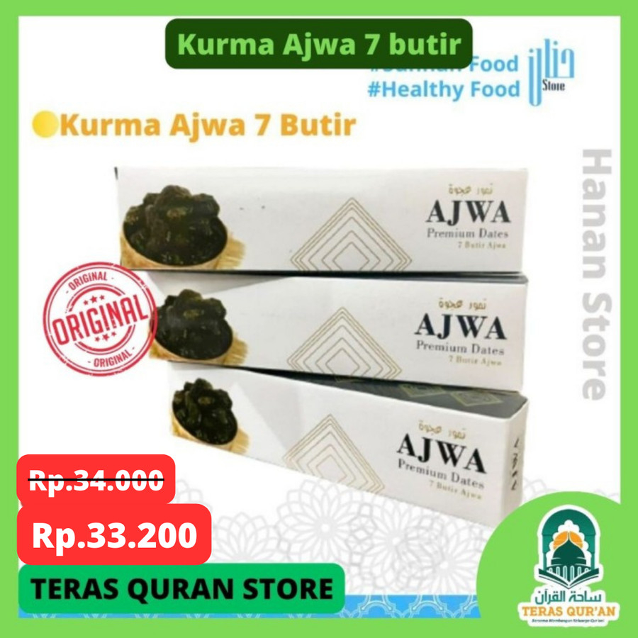 Kurma Ajwa 7 Butir Premium dates