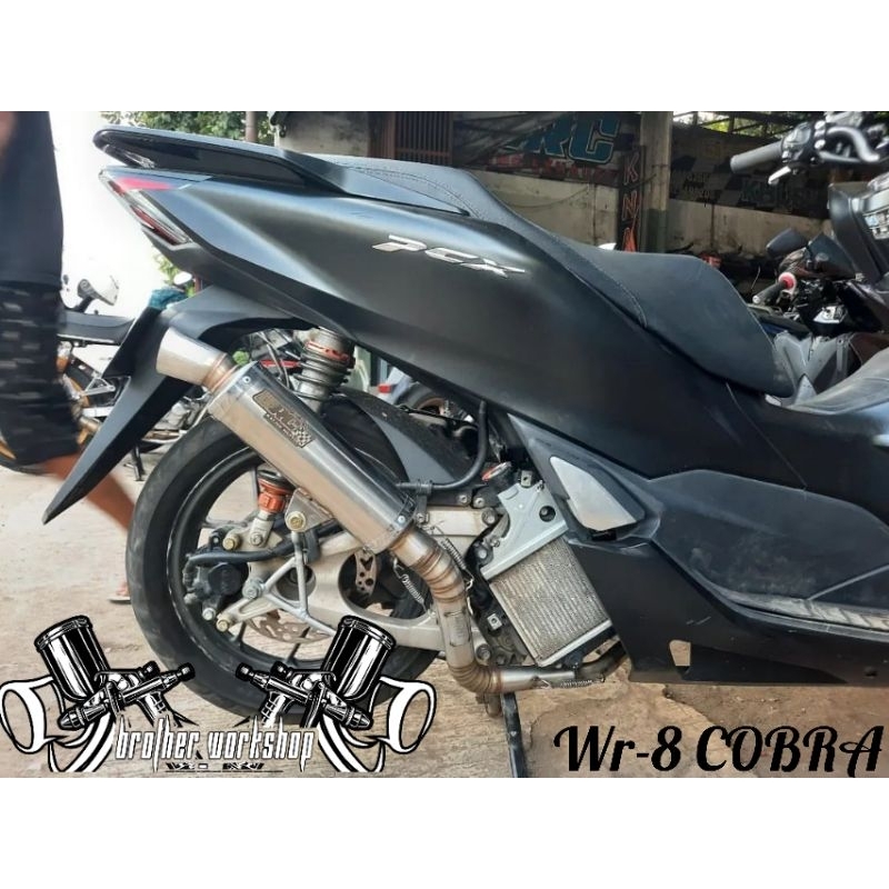 Knalpot WRC Vario 160 PCX160 Adv 160 Wr-8 COBRA