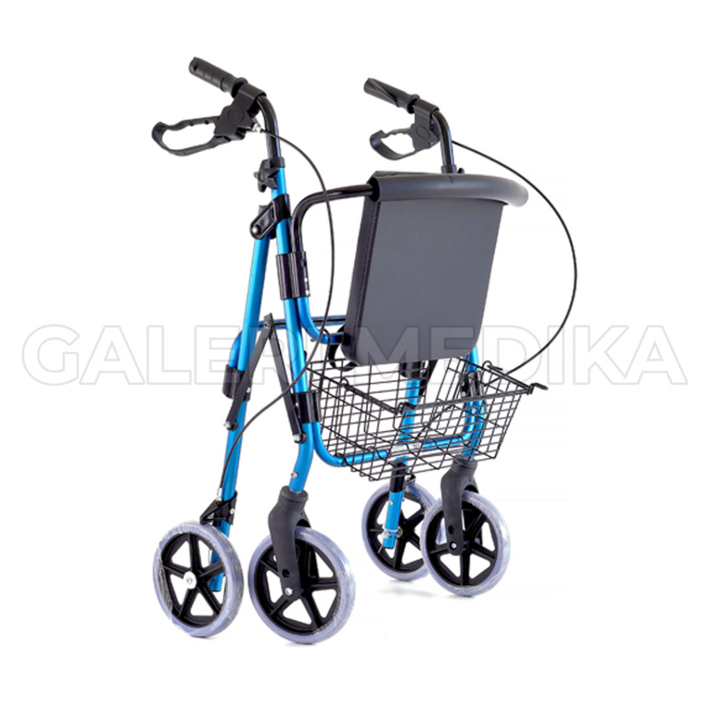 Rollator Onemed FS965LH-1 A3 Alat Bantu Jalan / Walker Rollator Alat Bantu Jalan Lansia Onemed FS 965 LH-1 A3 - Khusus Gosend