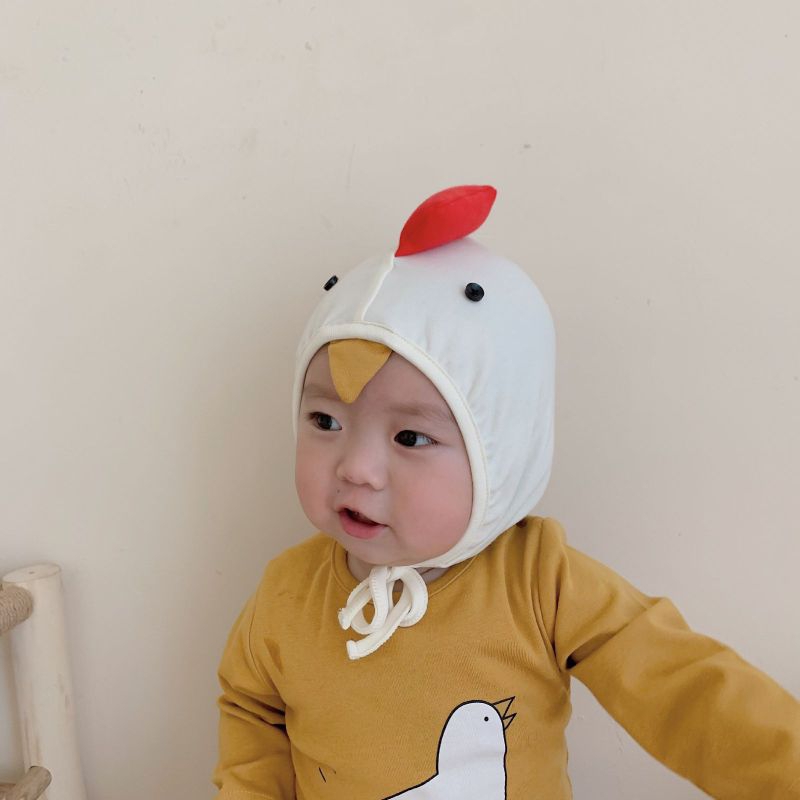 BABY K2 - jumper longsleeve chicken  + topi kode 00334