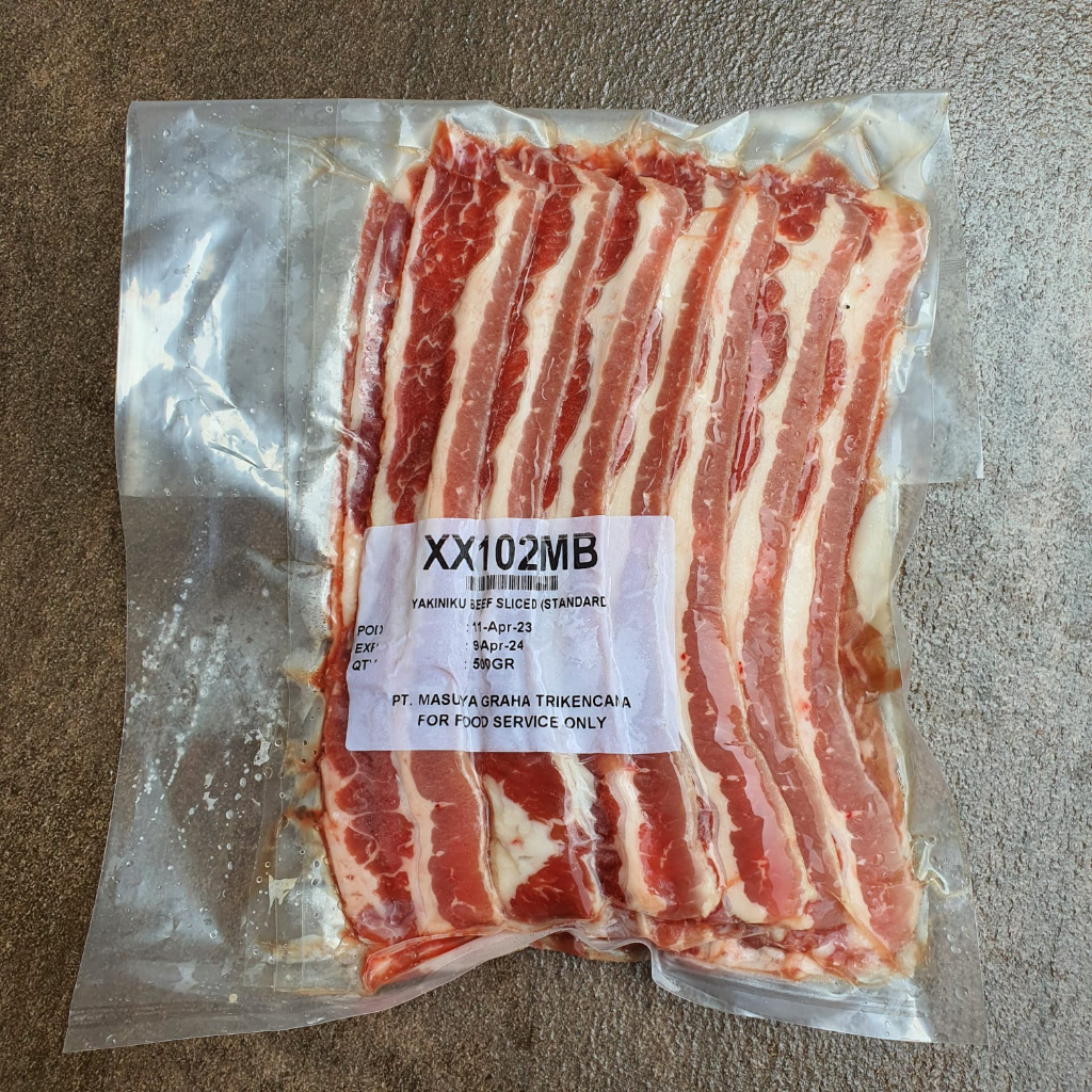 

XX102MB YAKINIKU BEEF SLICED pack 500gr