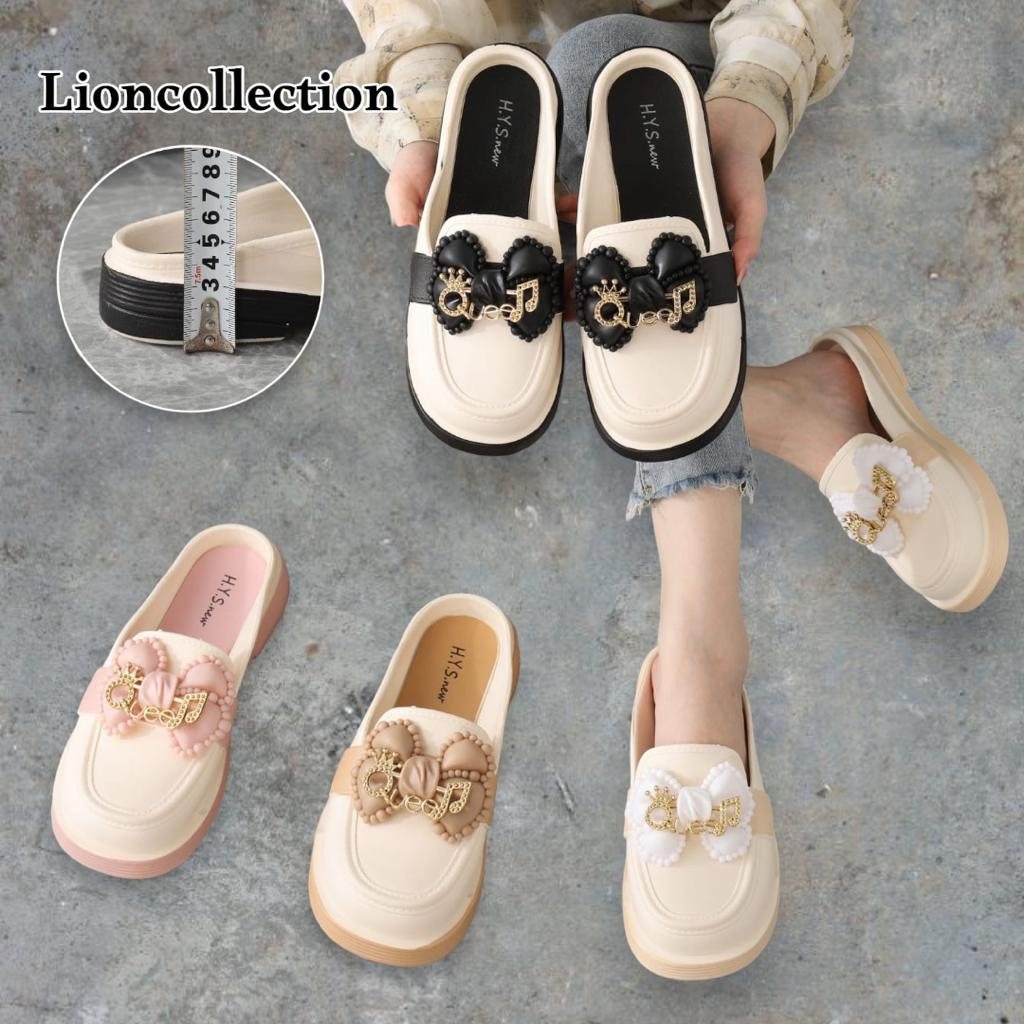 Sandal Jelly Model Tali Kekinian Fashion Wanita Import PCU / Sandal Selop Karet Jelly Gesver QUEEN Import