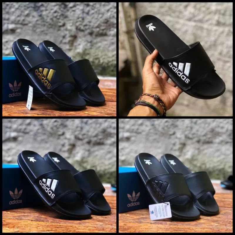 sandal pria import adidas slide A35 100% grade original made in vietnam