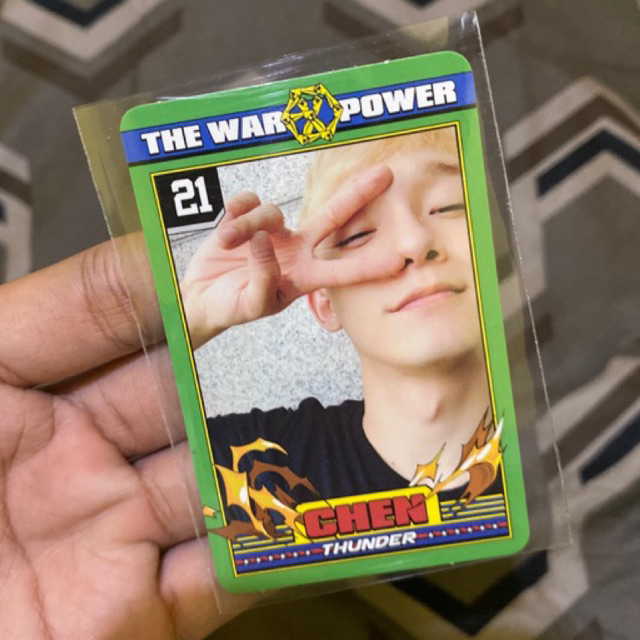 photocard CHEN EXO - POWER
