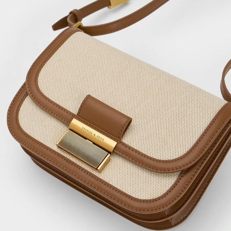 12.12 SALE | CK Charlot Canvas Crossbody Bag