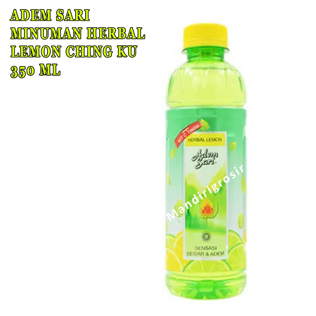 MINUMAN ADEM SARI HERBAL LEMON CHING KU 350ML