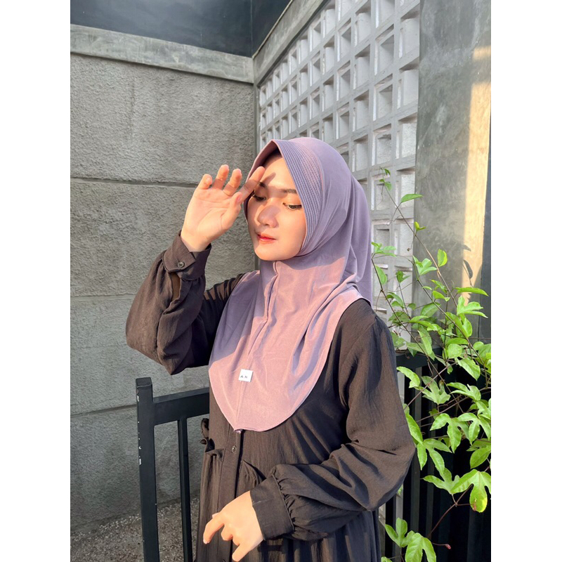 Jilbab Hamidah//bergo hamidah//bergo kenan ORI//Jilbab Sport//Bergo Dzevada M