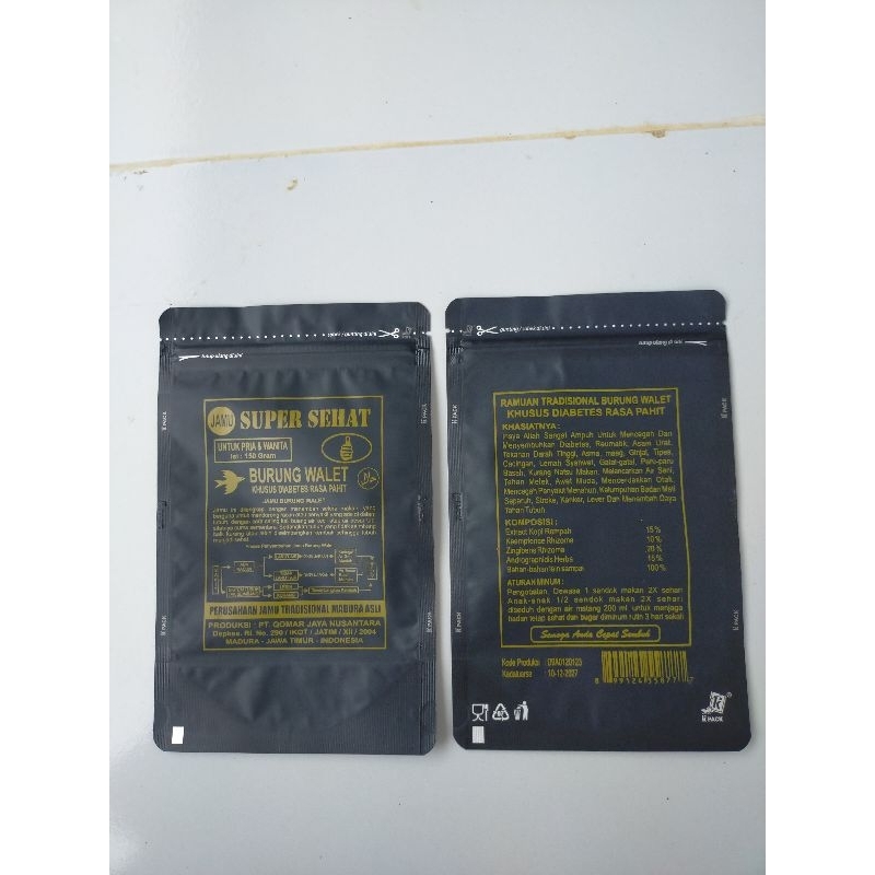 

super sehat madura rasa pahit untuk diabet isi 150gr
