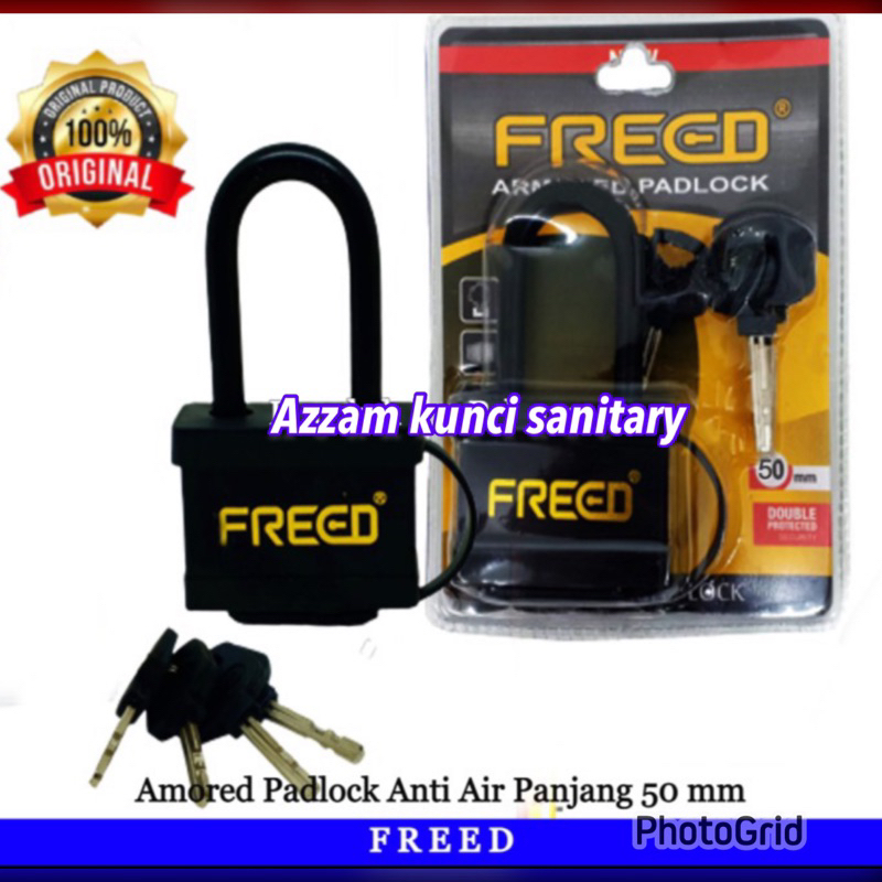 Gembok Armored Hitam 50 Mm padlpck gembok armored 50 leher panjang hitam PADLPCK gembok freed hitam 50 mm panjang GEMBOK ARMORED FREED 50 MM PANJANG HITAM GEMBOK HITAM ANTI AIR UKURAN 50 MM PANJANG HITAM