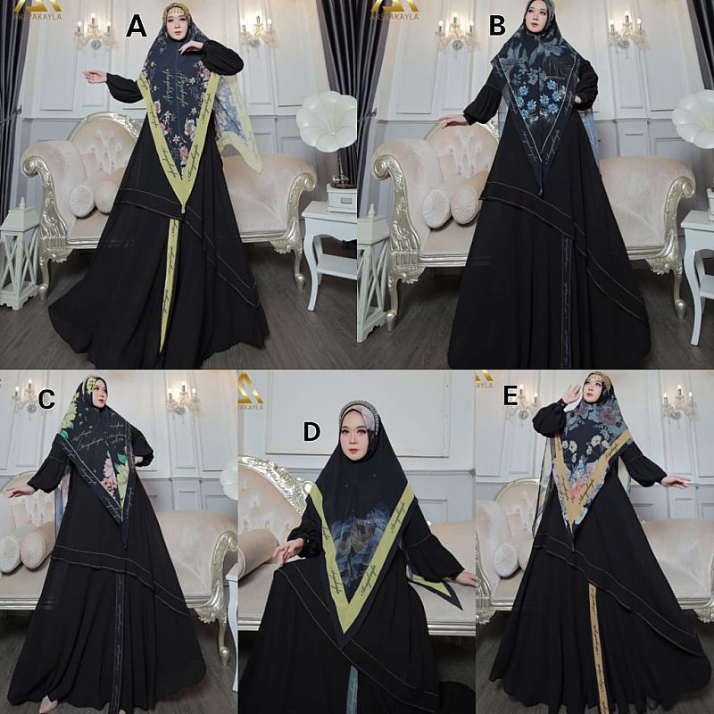 BLACK Series Tamara Series by Arsyakayla Ceruty Ready ZAHRA COLLECTION FBS