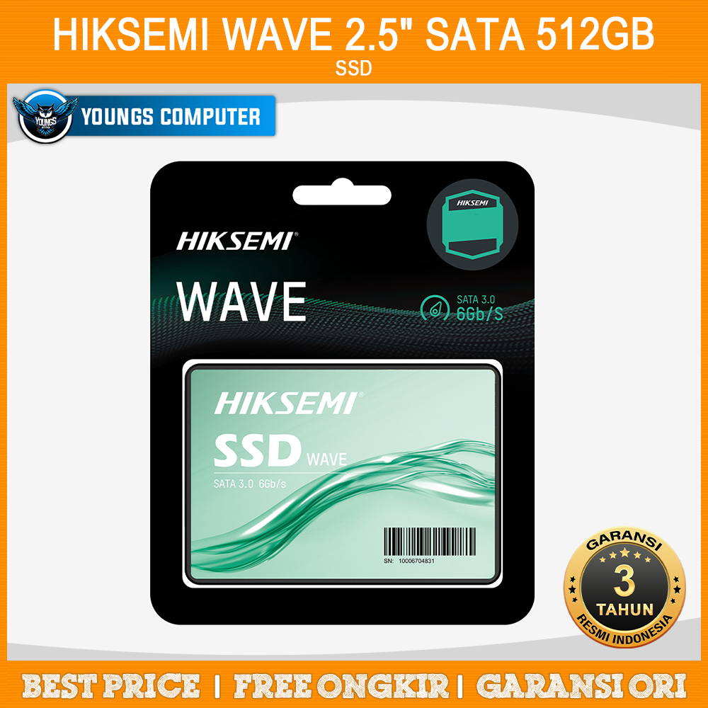 SSD HIKSEMI WAVE 2.5&quot; SATA 512GB | HS-SSD-WAVE(S) 512G