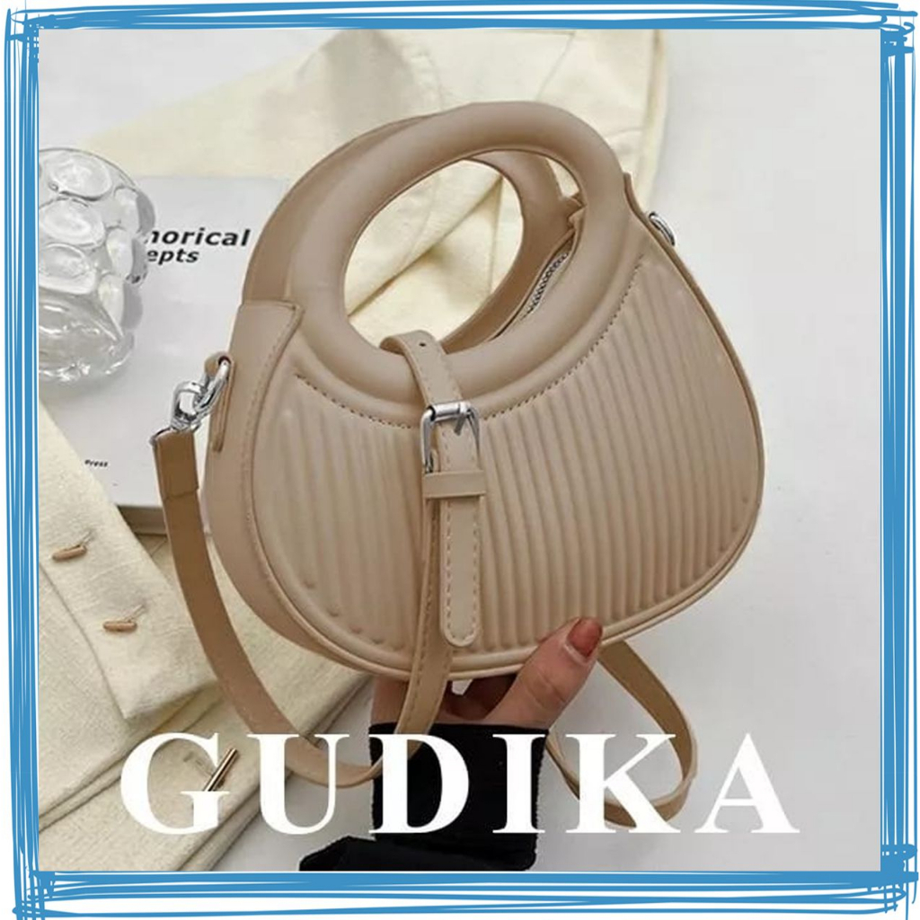 Tas Fashion GUDIKA Candy 5303 - Tas Wanita Kulit OOTD Harian Korea Style - Tas Selempang Kekinian Import Original Terbaru - sling bag - shoulder bag - tas bahu - tas kulit - tas batam - tas pesta kondangan