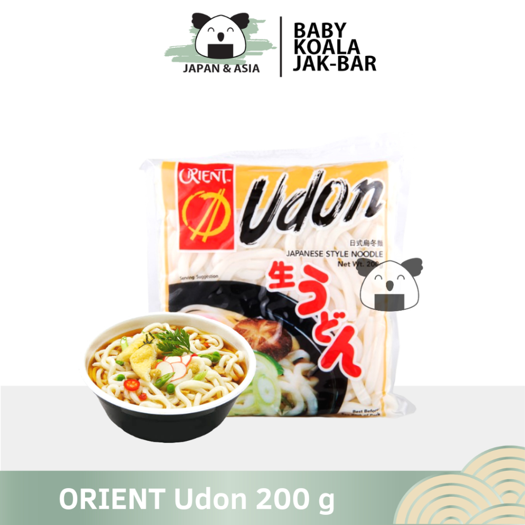 

ORIENT Mie Udon Basah Plain 200 g Halal │ Importt.