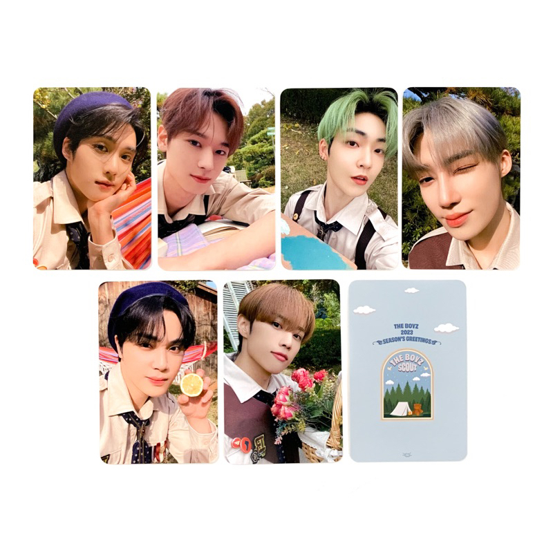 [sharing] THE BOYZ 2023 SG & Everline Photocard Benefit