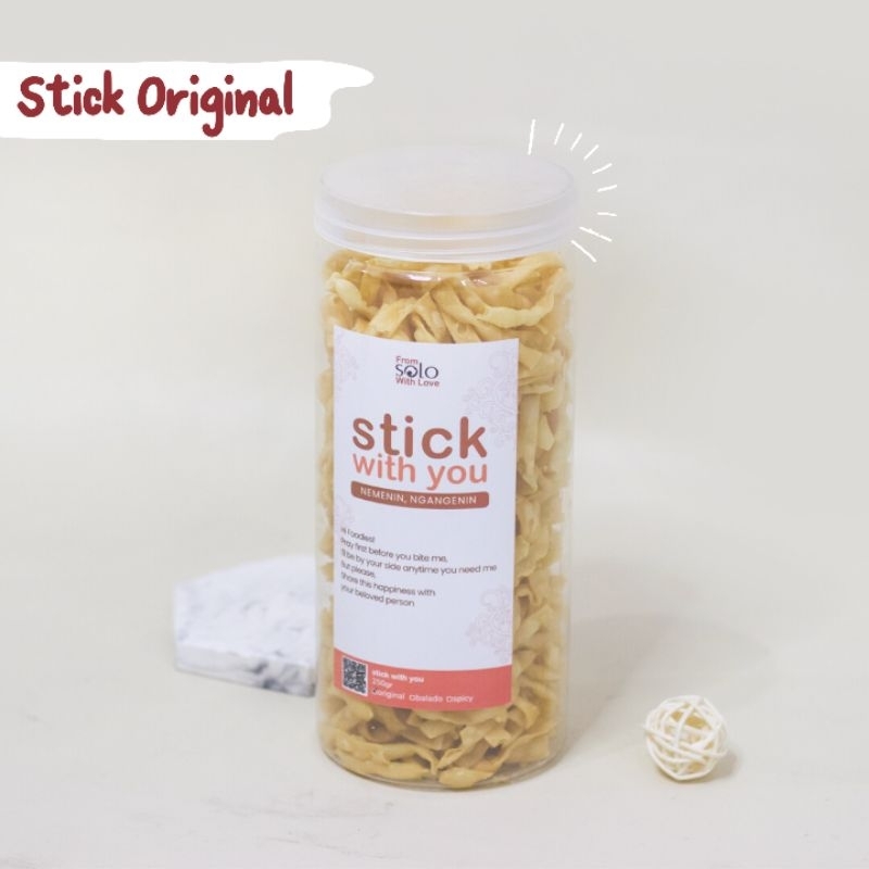 

Stick With You - Cemilan Stik Keju Rasa Original