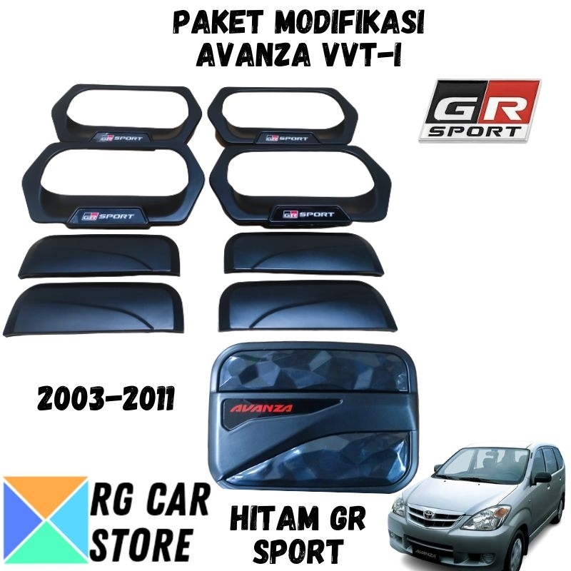 COVER HANDLE TANK COVER AVANZA 2003-2011 GR SPORT DIJAMIN PNP TINGGAL PASANG BERKUALITAS