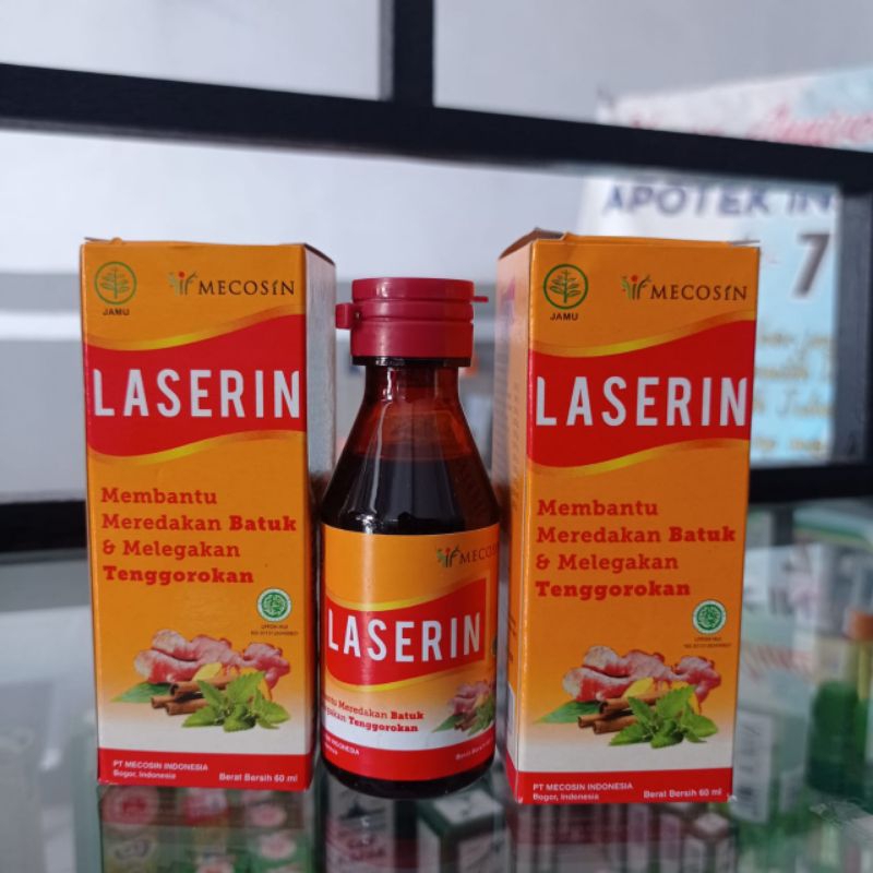 

LASERIN 60 ML II SIRUP HERBAL UNTUK BATUK