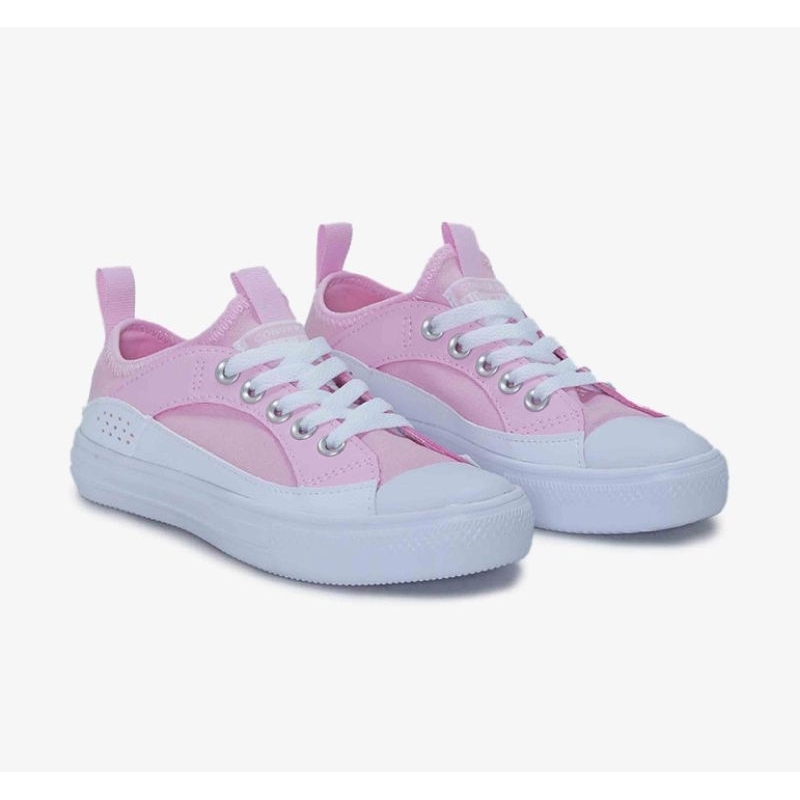 Sepatu Sneakers Wanita CONVERSE CT AS Wave Ultra Sunrise Pink White Original A03055C
