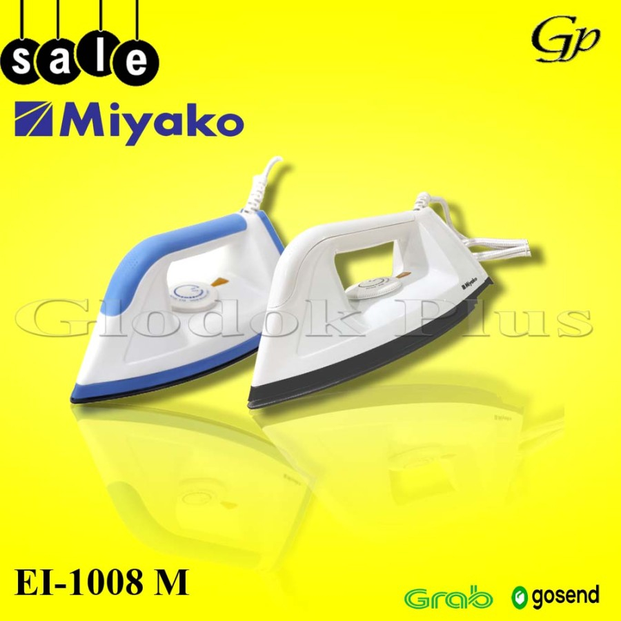 Miyako EI-1008M setrika listrik 1008 m seterika gosokan EI1008M