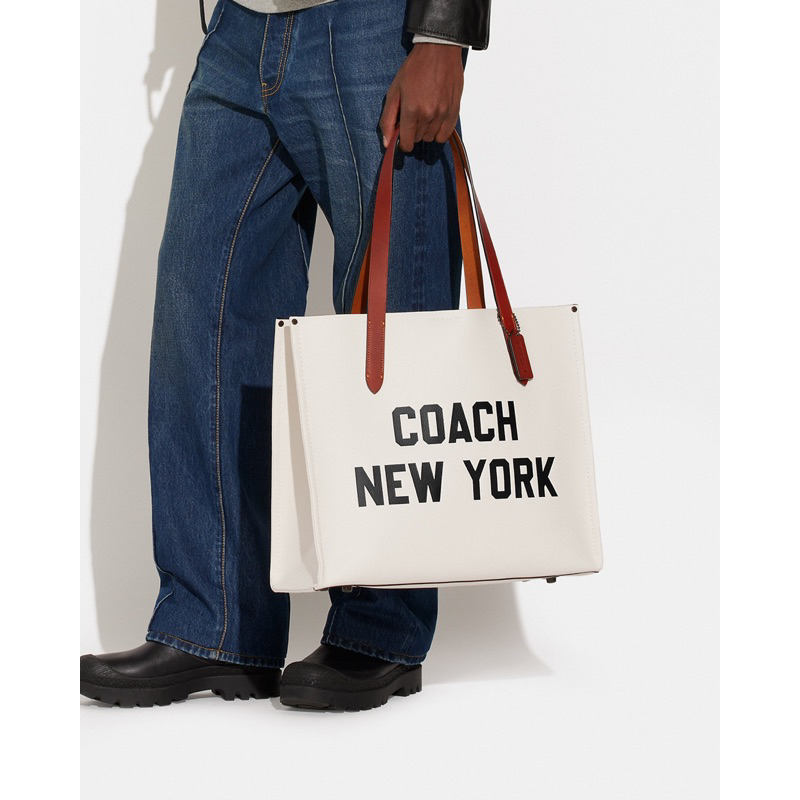 Coach Relay Tote With Coach Graphic (CC 766)