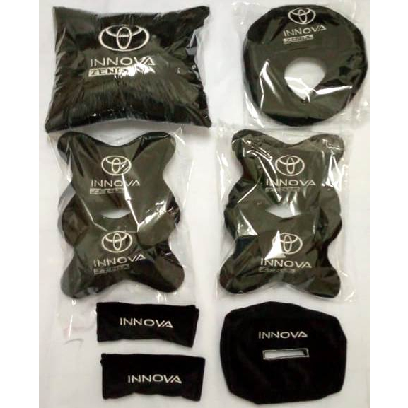 Aksesoris Toyota Kijang Innova Zenix bantal mobil interior sandaran kepala alas jok