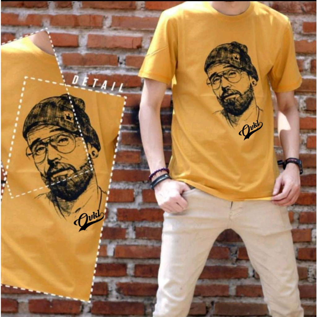 kaos BOMBOOGIE pria original/kaos destro