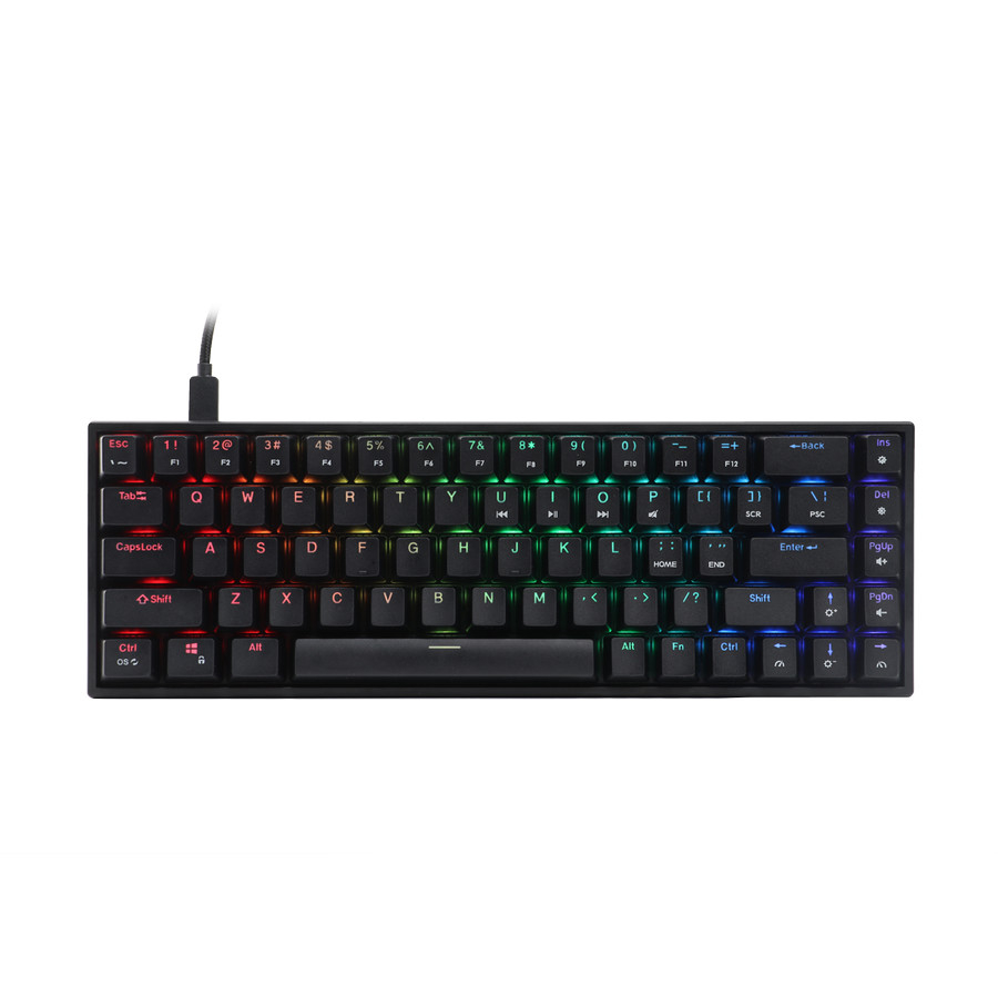 Rexus Keyboard Gaming Mechanical Daiva RX-D68 / D68 - Hitam, Brown Switch