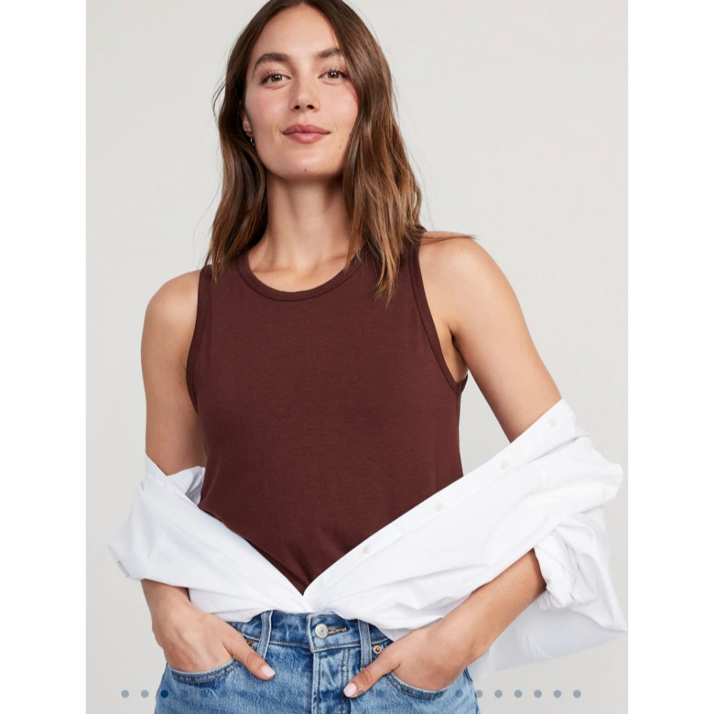 Oldnavy Luxe Slub Knit Tank Top