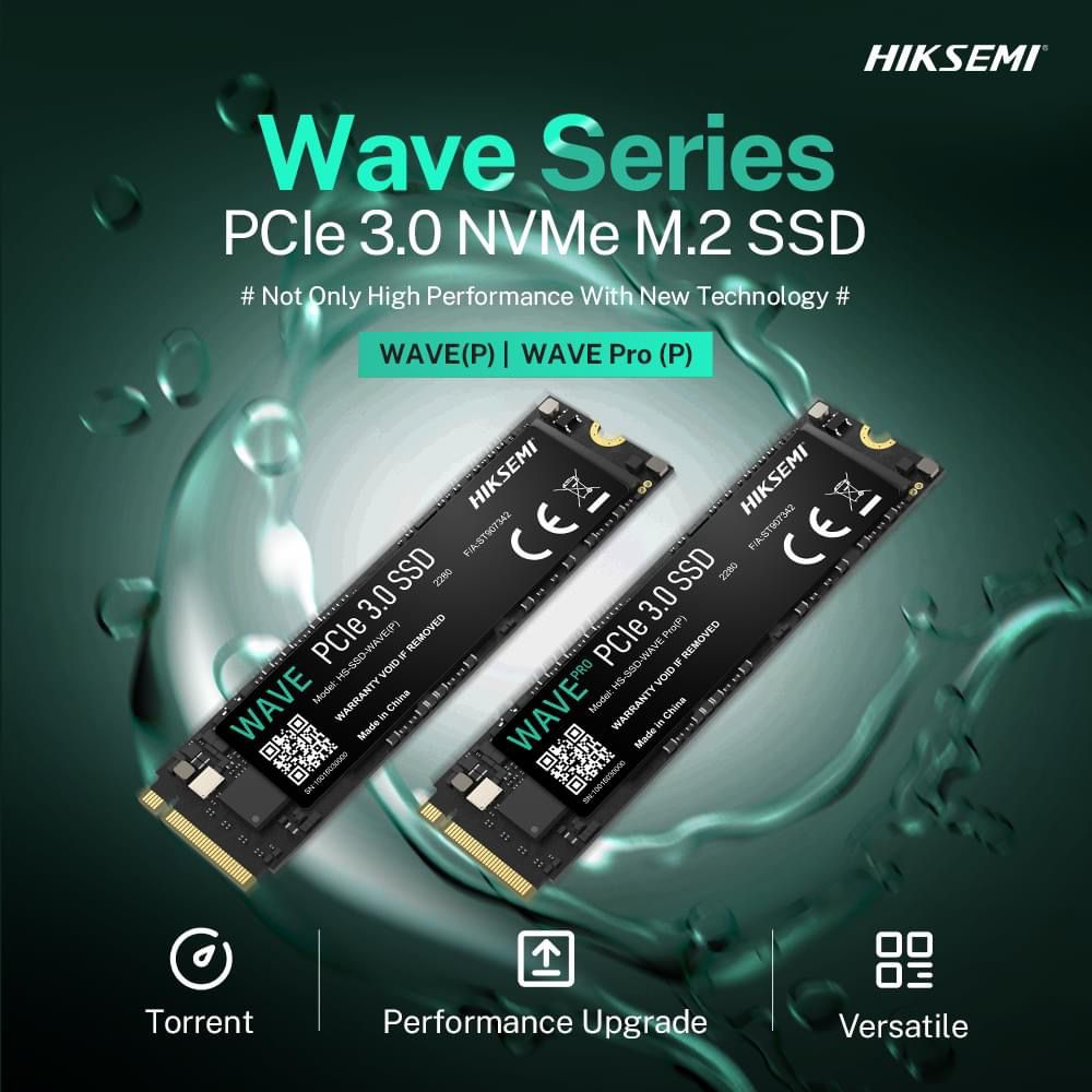 SSD HIKSEMI WAVE Pro PCIe Gen3x4 NVME 256GB | HS-SSD-WAVE Pro(P) 256G