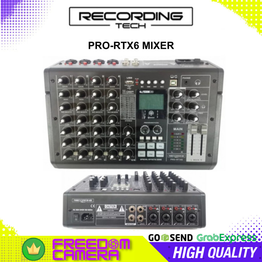 RECORDING TECH PRO-RTX6