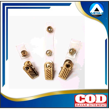 

Jepit Id card besi garis