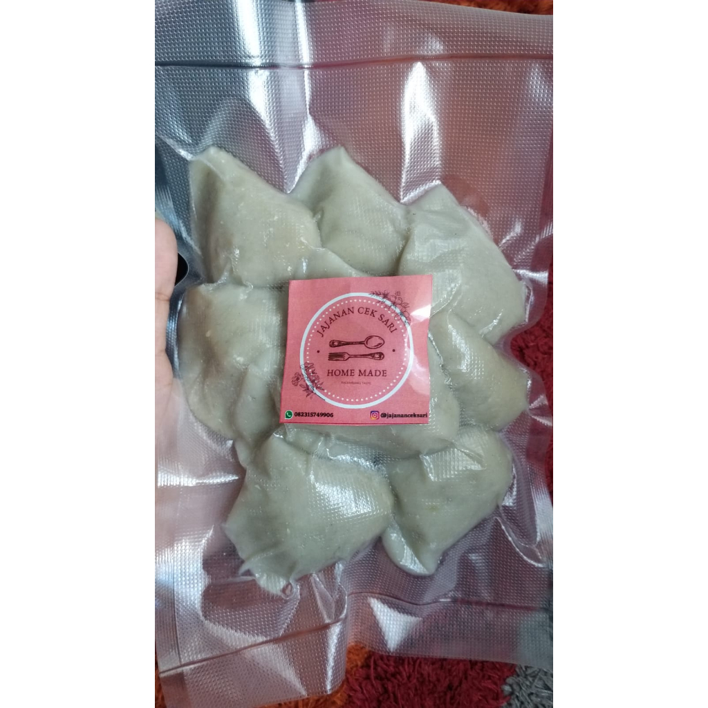 

pempek telur free cuko khas palembang