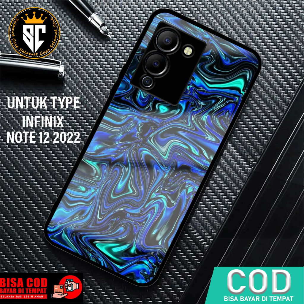 Case Infinix Note 12 2022 Selamet Case [ABSTRK] Fashion Case hp Infinix - Casing hp Infinix - Siliko