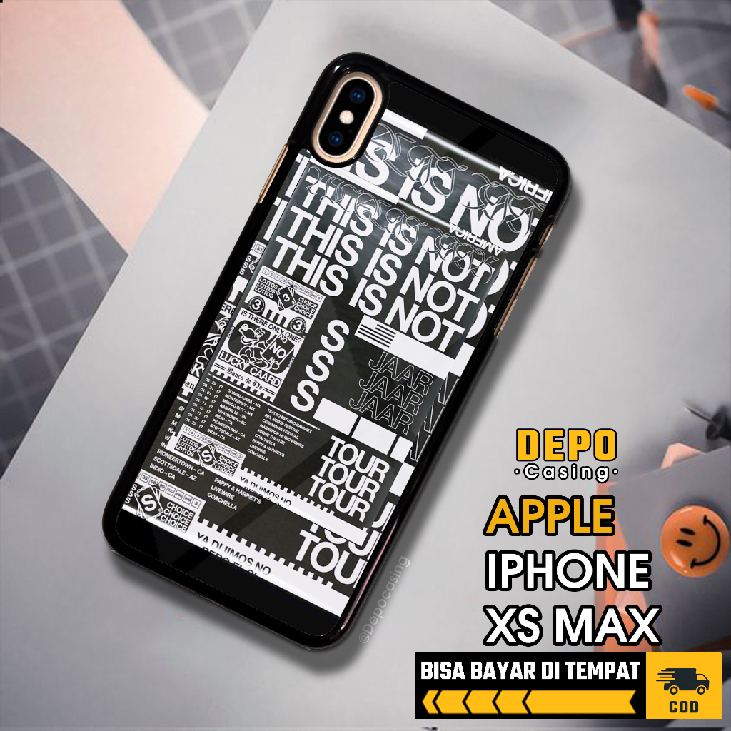 Case Iphone XS Max Casing Iphone XS Max Depo Casing [RBTJ] Case Glossy Case Aesthetic Custom Case An