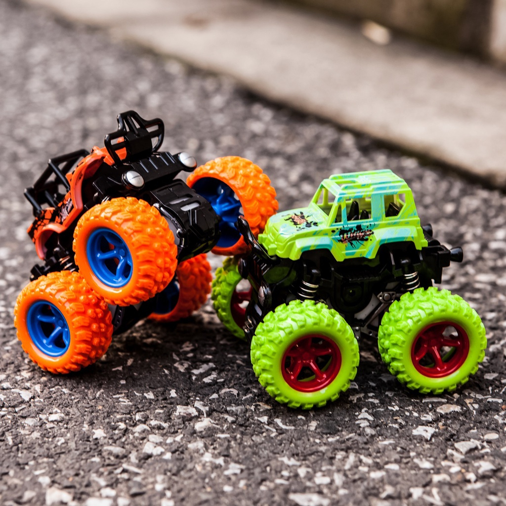 Mainan Mobil Anak ZAP Monster Jip Off Road Pull Back