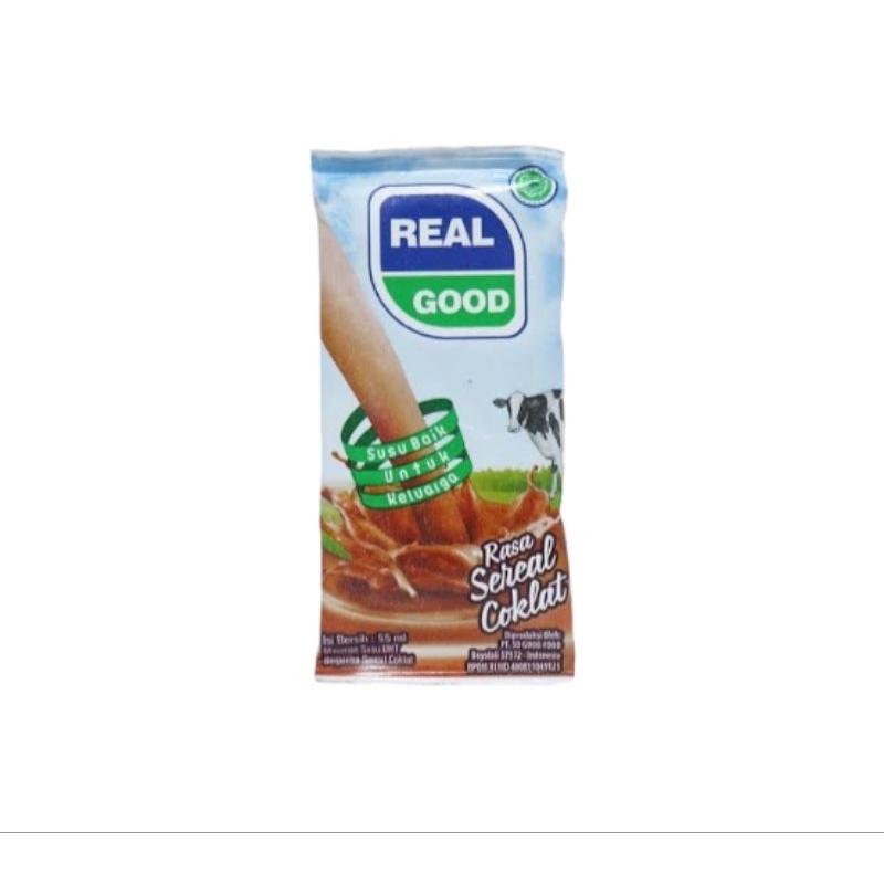 Susu UHT Bantal Real Good besar 150 ml