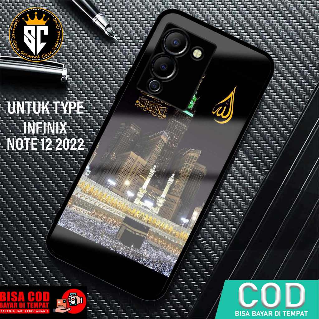 Case Infinix Note 12/12 Pro 2022 Selamet Case [MEKAH] Fashion Case hp Infinix - Casing hp Infinix - 