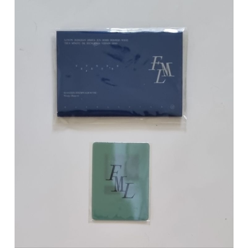 [WEVERSE POB] SEVENTEEN-10th Mini Album [FML] (Weverse Albums ver.) UNSEALED